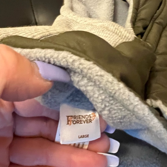 Friends Forever Green dog winter jacket - Large - Picture 5 of 5